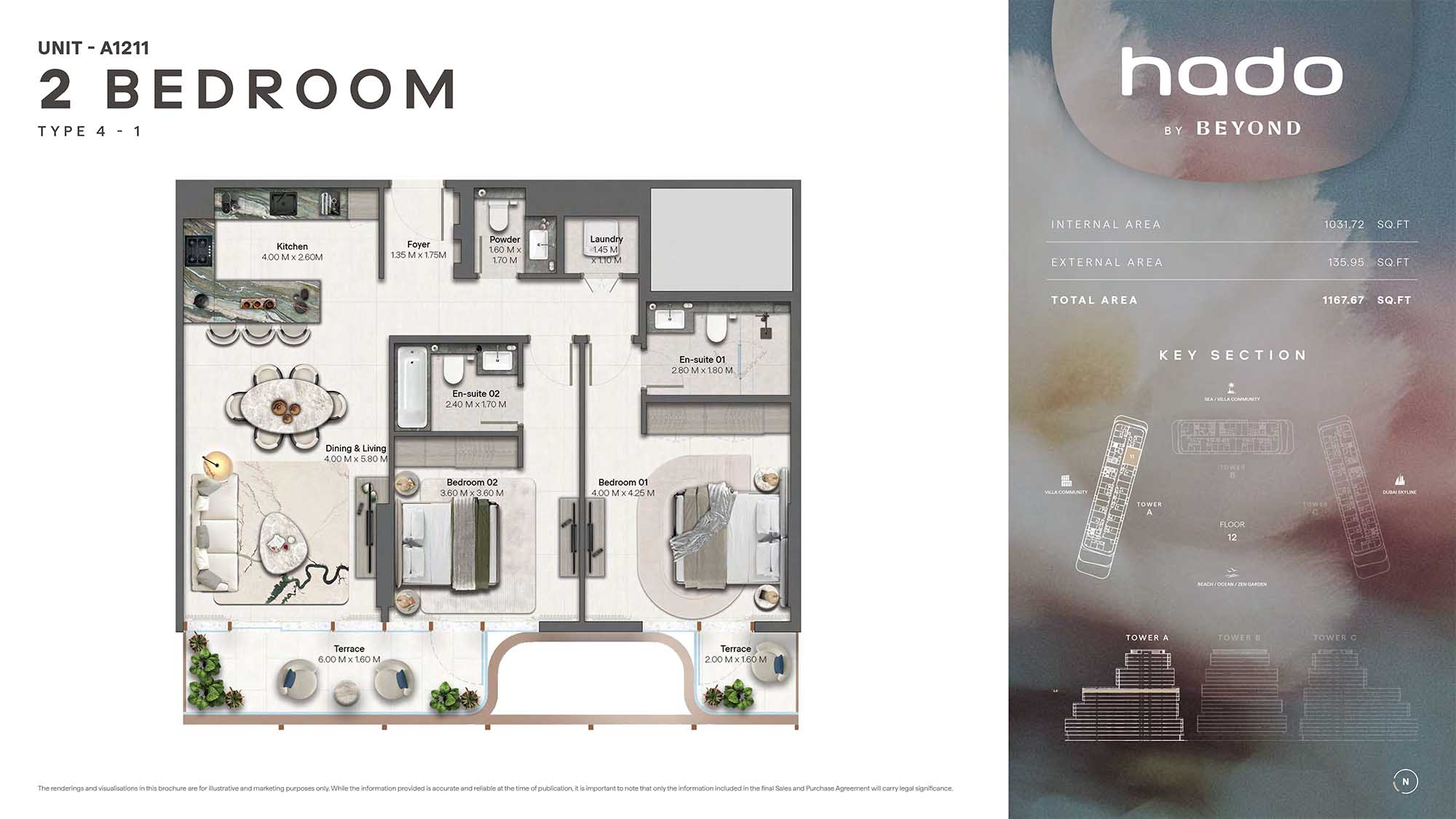 12th Floor (Type 4-1 Unit A1211)