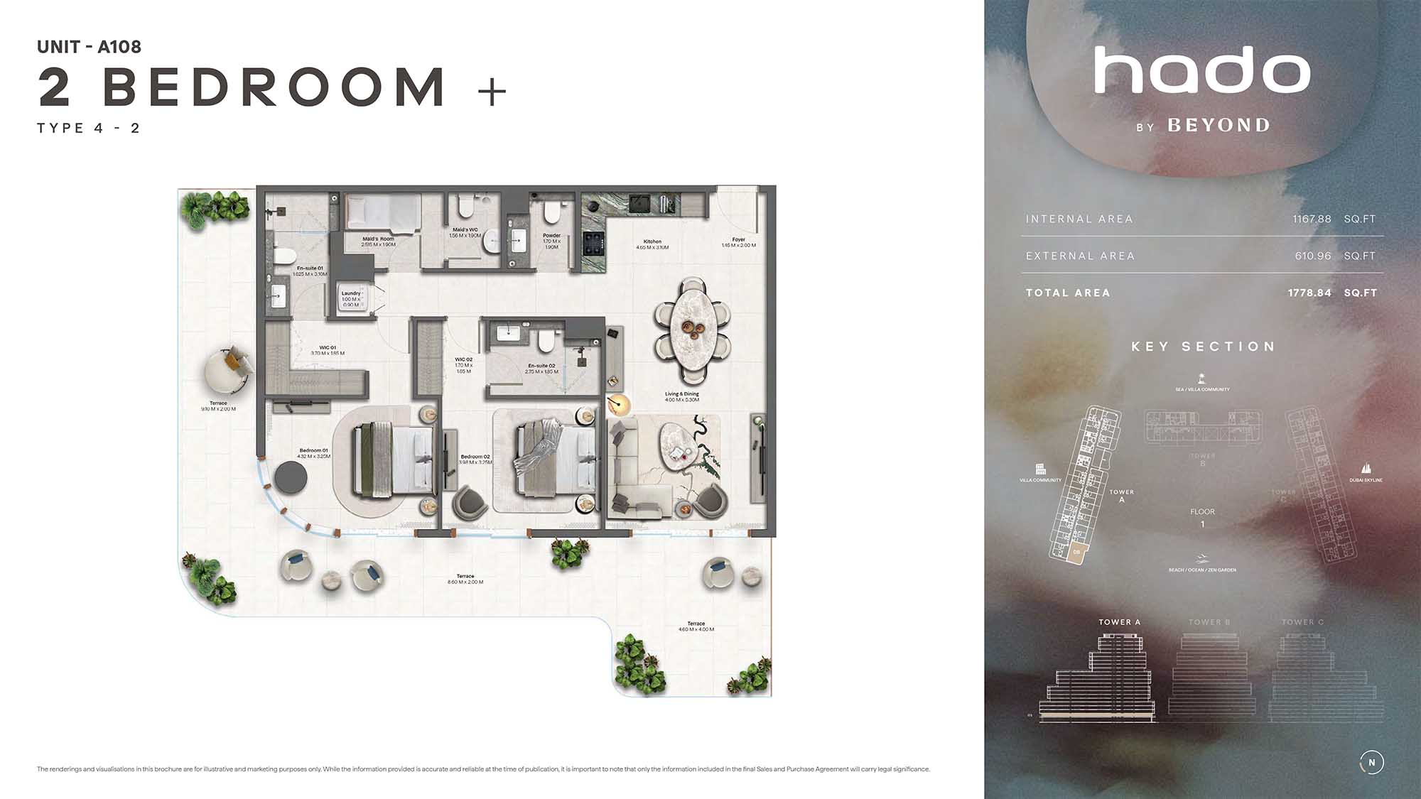 1st Floor (Type 4-2 Unit A108)