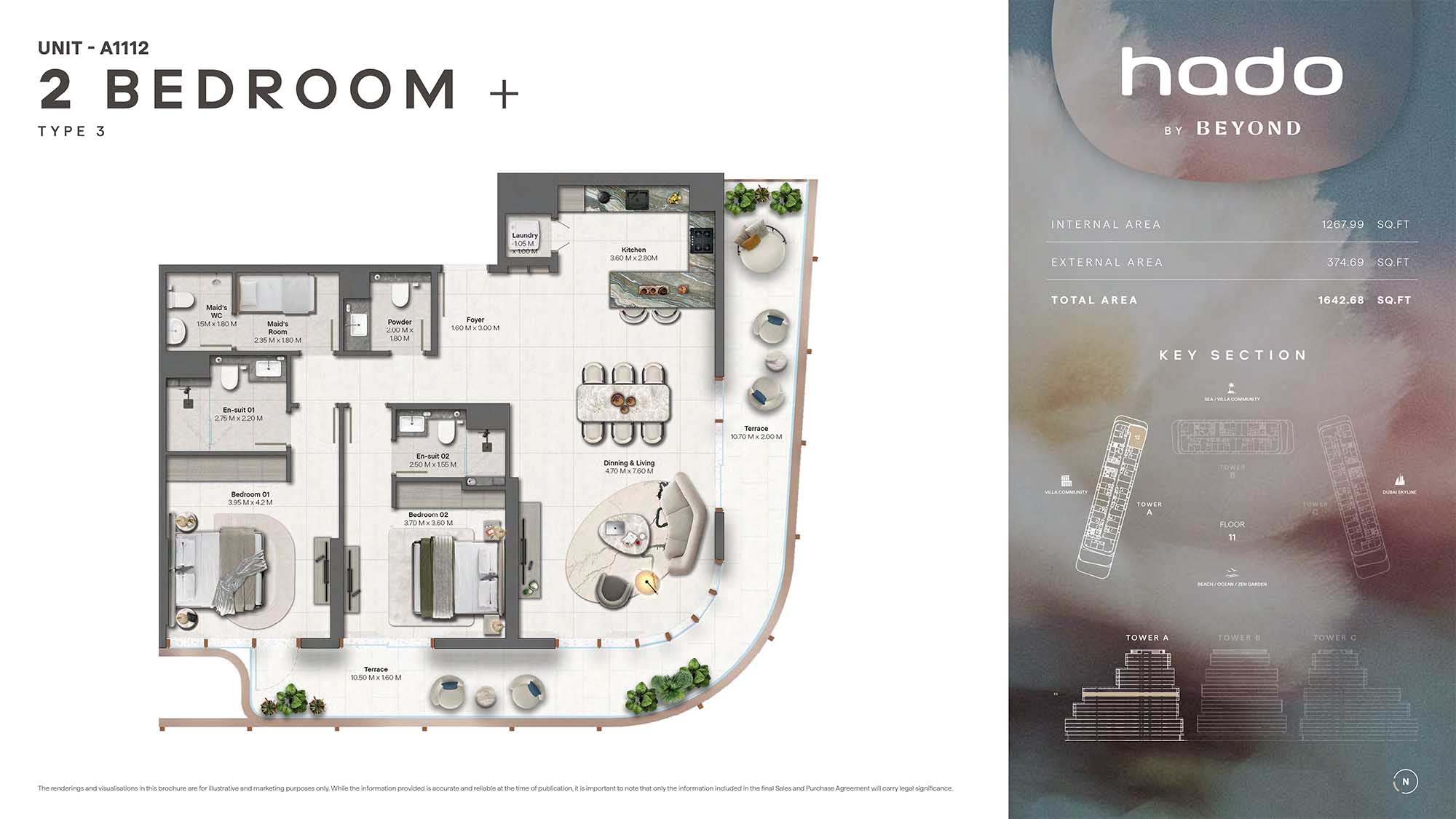 11th Floor (Type 3 Unit A1112)