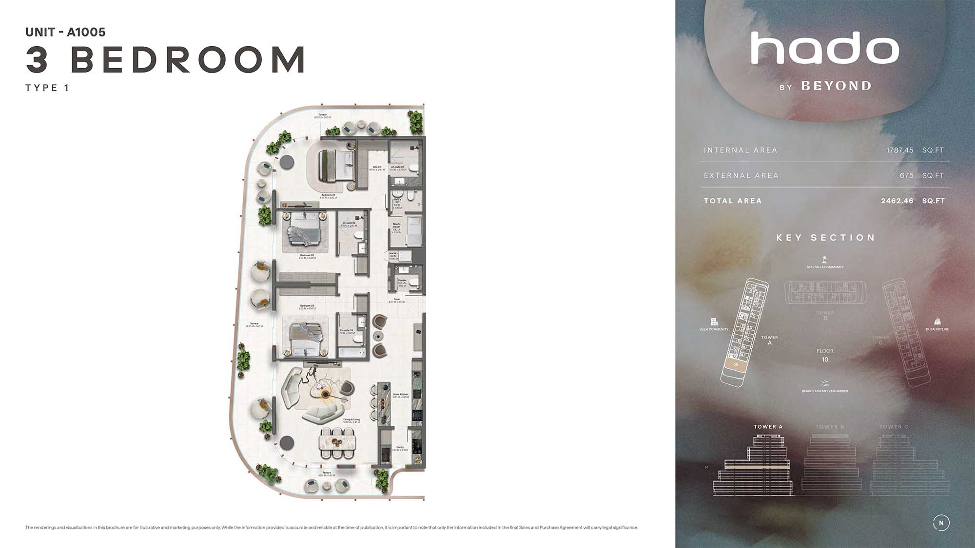 10th Floor (Type 1 Unit A1005)