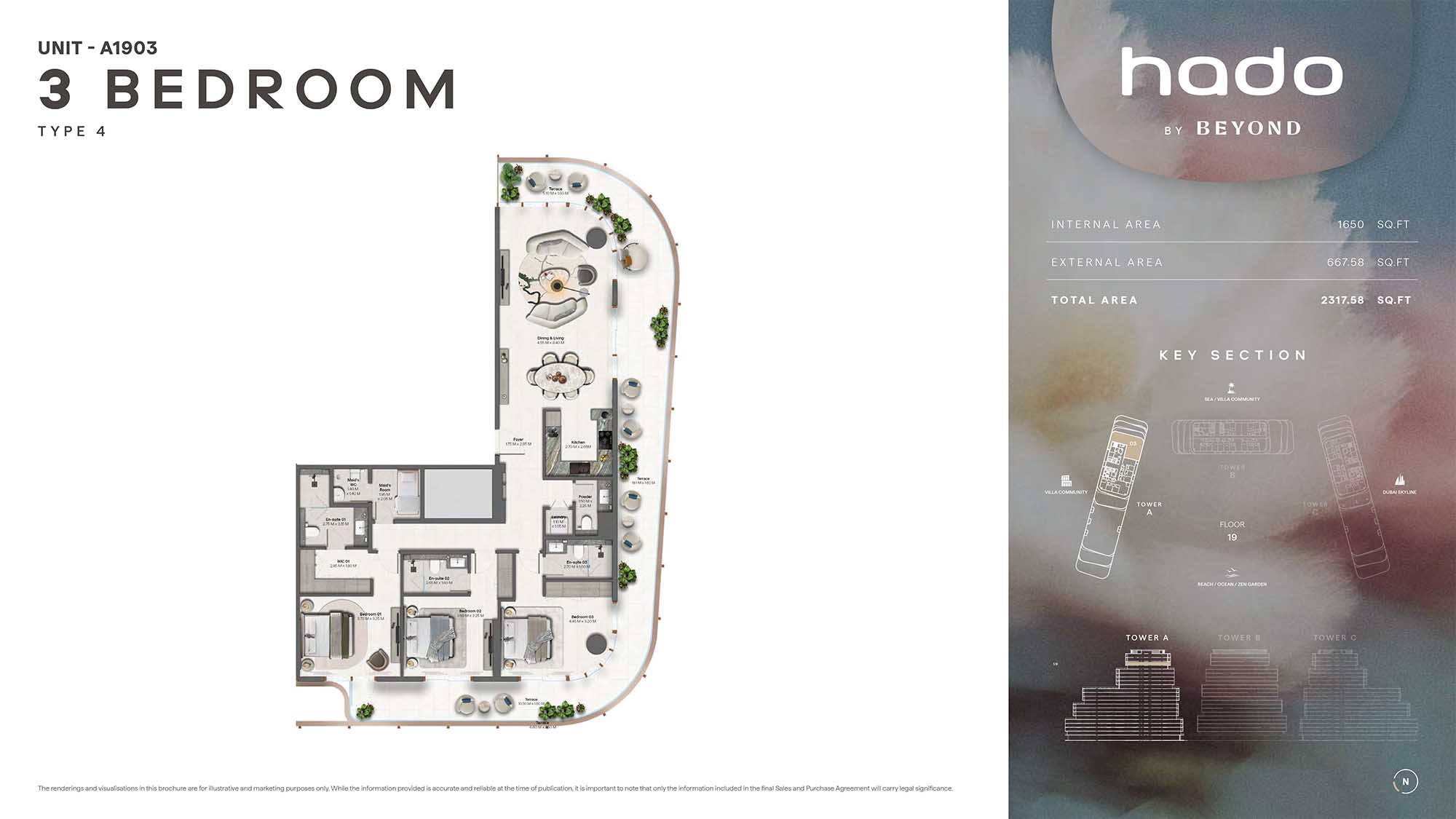 19th Floor (Type 4 Unit A1903)