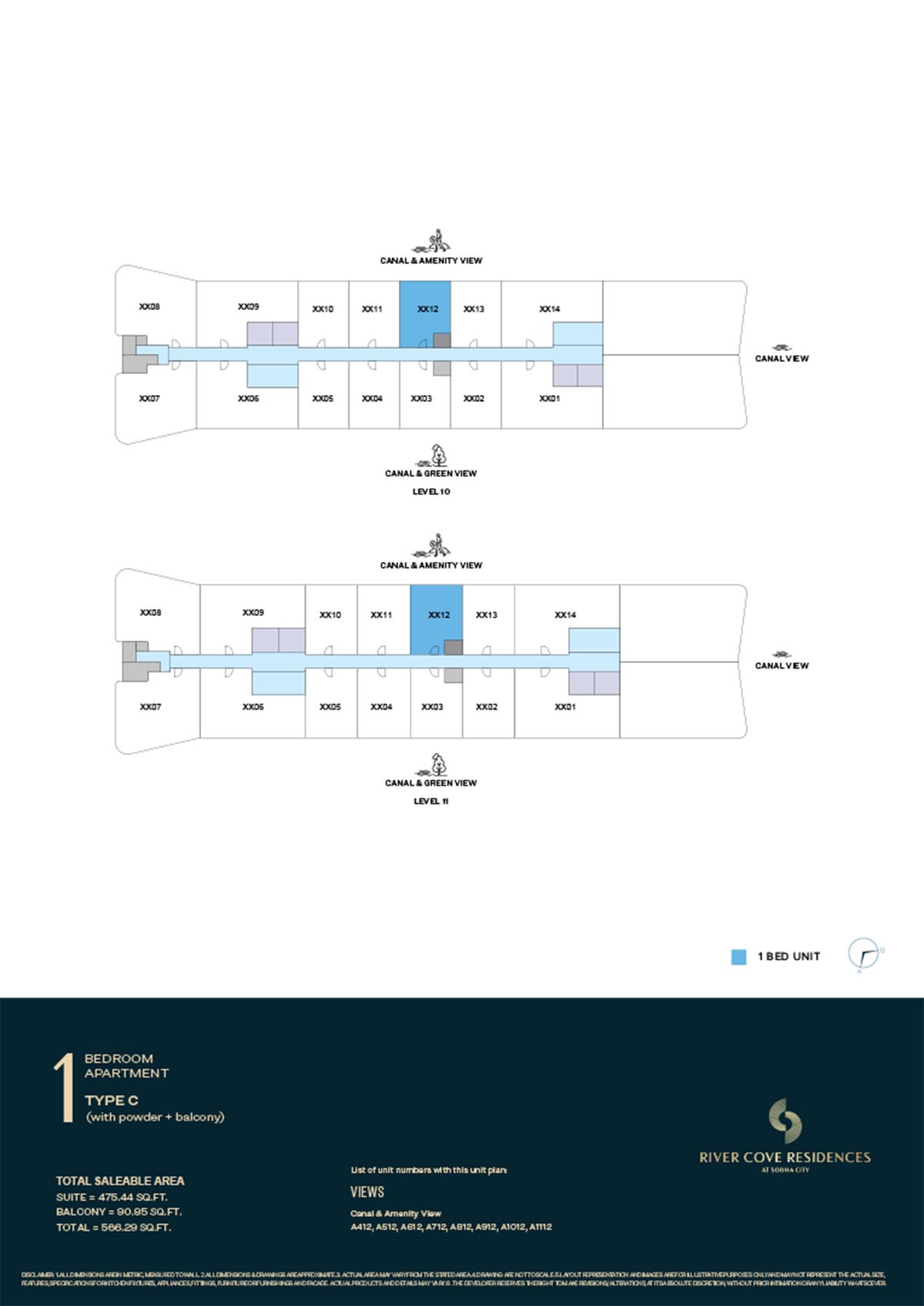 10th & 11th Level (Type C)