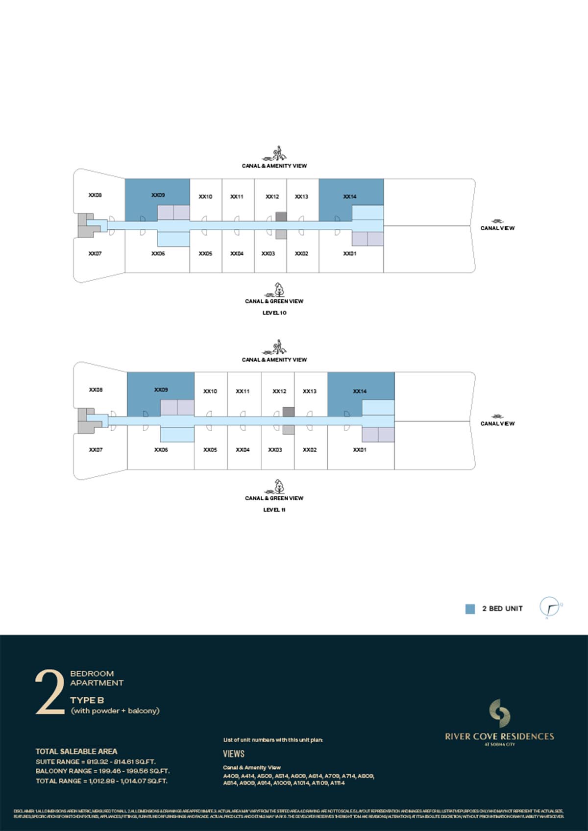 10th & 11th Level (Type B)