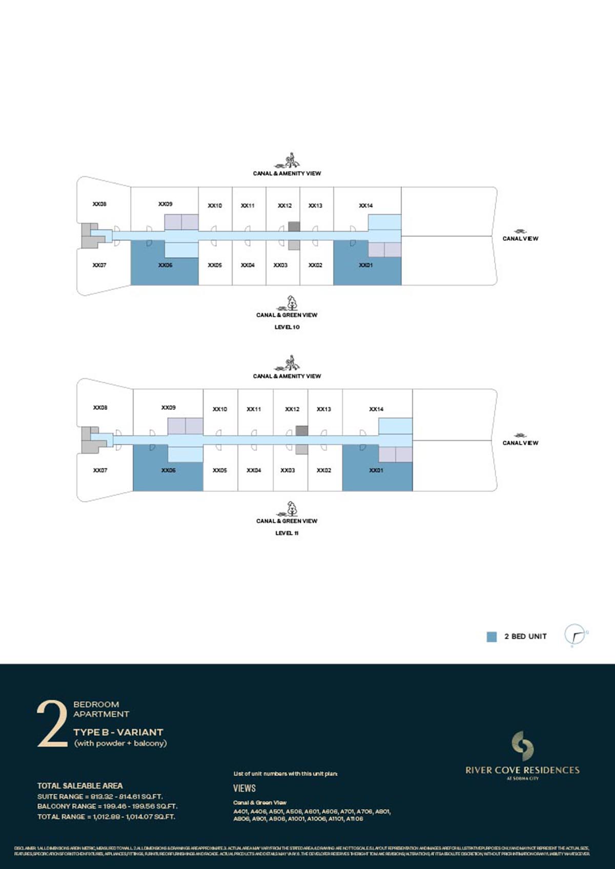 10th & 11th Level (Type B-Variant)