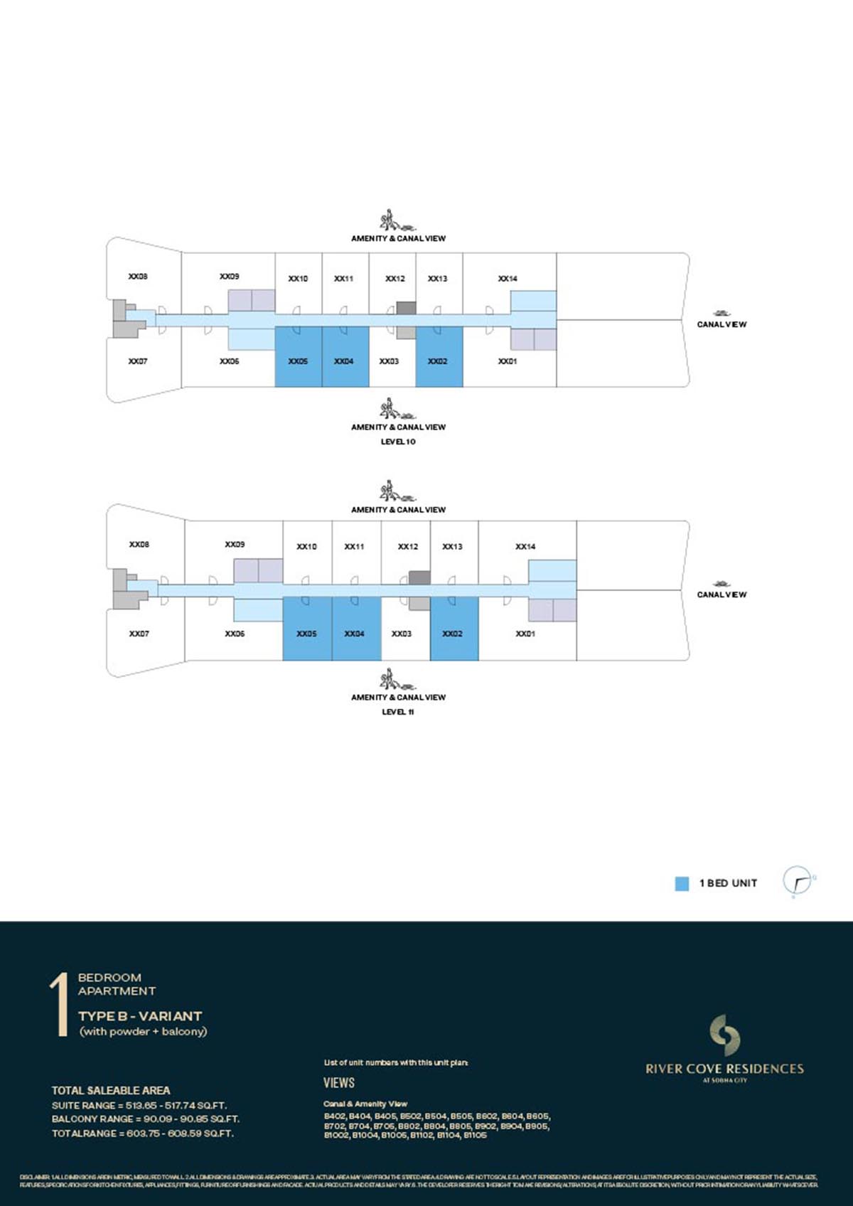 10th & 11th Level (Type B-Variant)