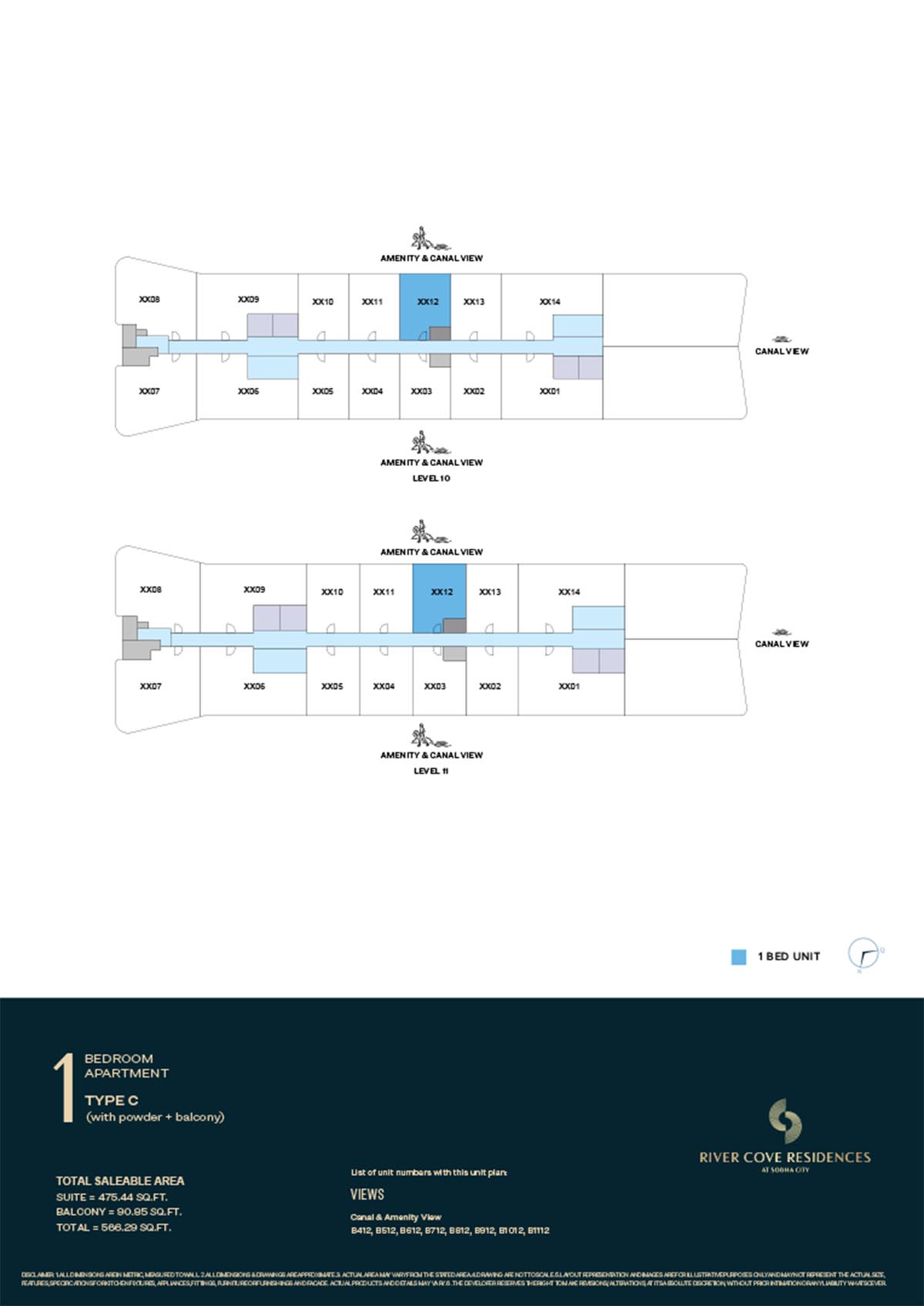 10th & 11th Level (Type C)