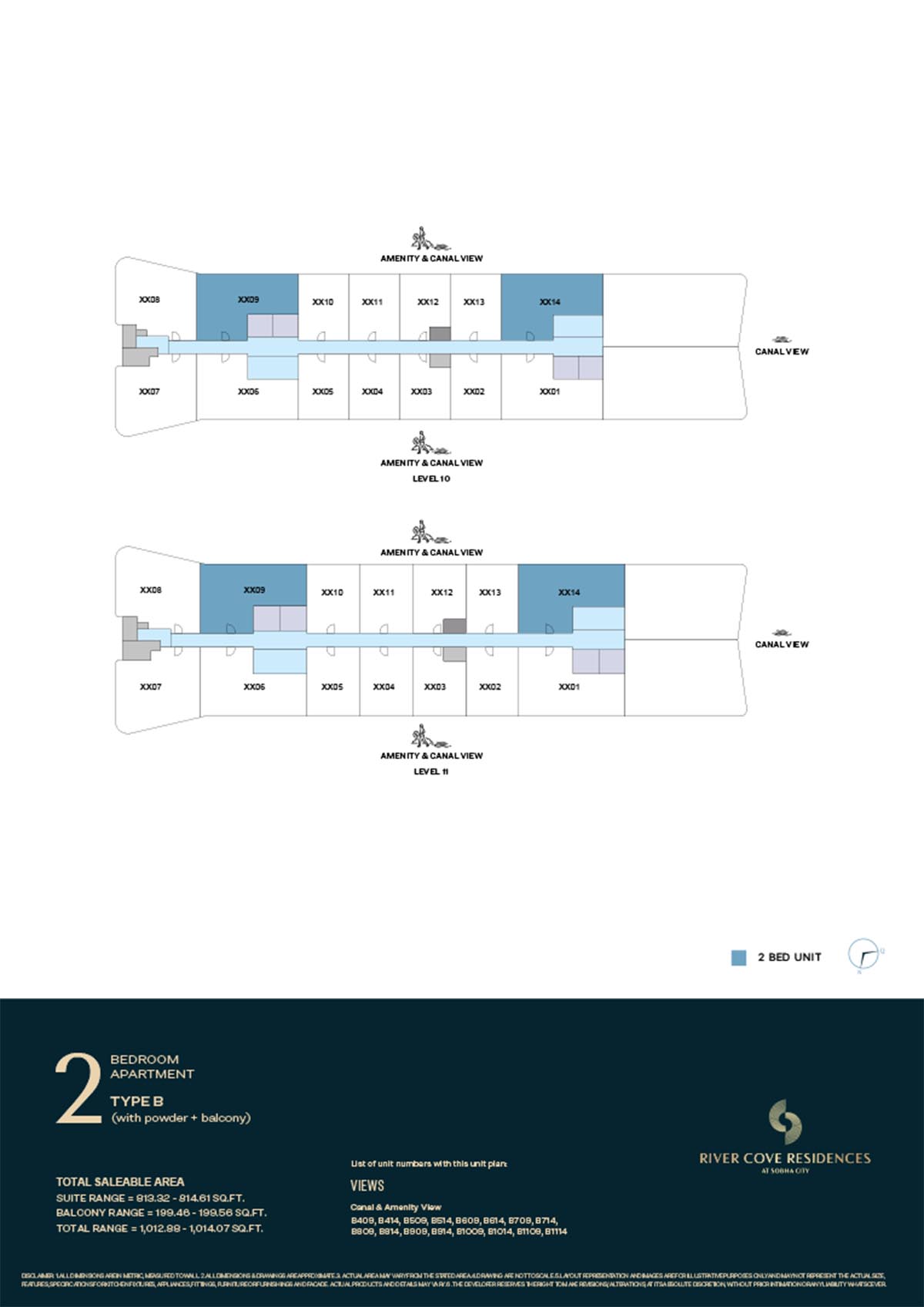 10th & 11th Level (Type B)