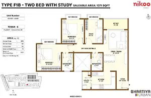 2nd To 24th Floor (Type F3)