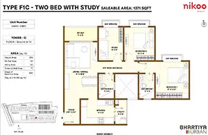 Ground Floor To 16th Floor (Type F1C)