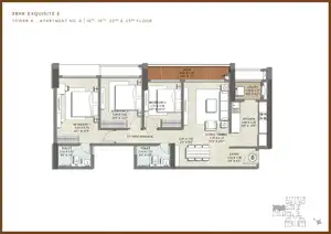 17th Floor (Apartment No. 6)
