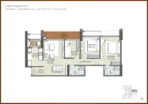 18th-24th Floor (Apartment No. 1)