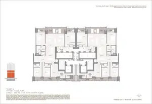 2nd-19th Floor (Zone 1)