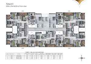 20th to 22th Floor