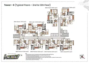 1st To 12th Floor (Tower 3)