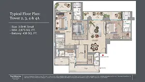 3 BHK (Large)