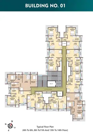 1st to 7th Floor