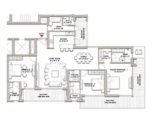 3 Bedroom