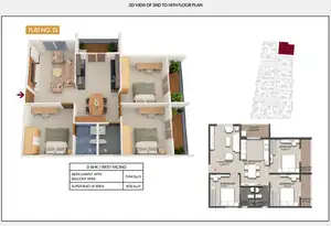 Flat No 1 (East Facing)