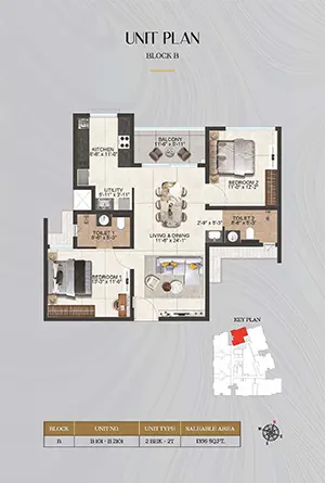 Unit B101-B2101