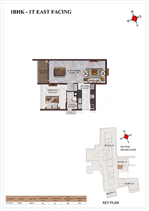 Unit A-G002 (East Facing)