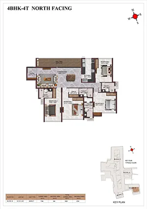 Unit B-101 & 201 (North Facing)