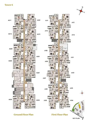 20th to Terrace Floor