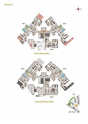 19th to 35th Floor