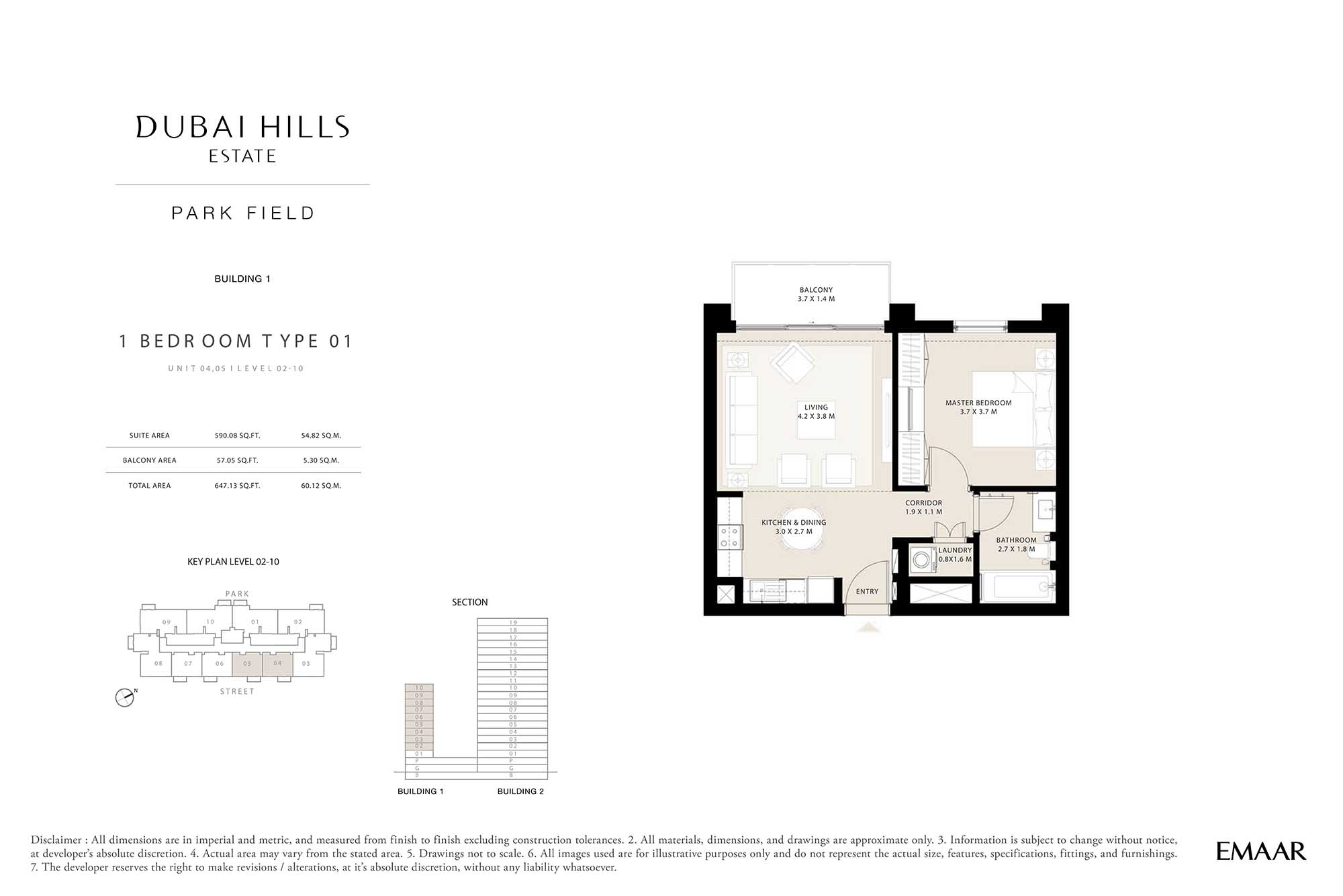 Level 02-10 (Type 01 - Unit 04 & 05)