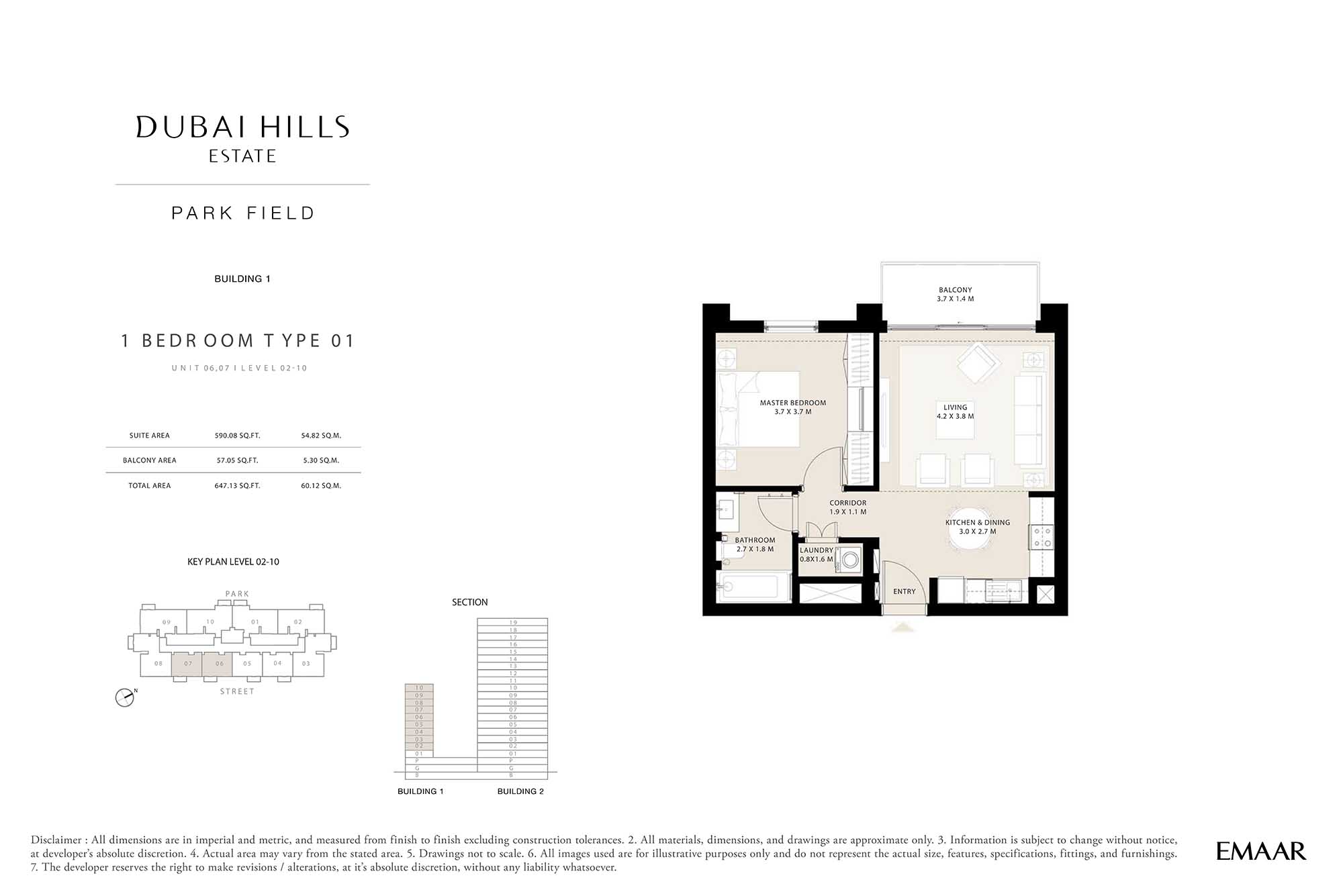 Level 02-10 (Type 01 - Unit 06 & 07)