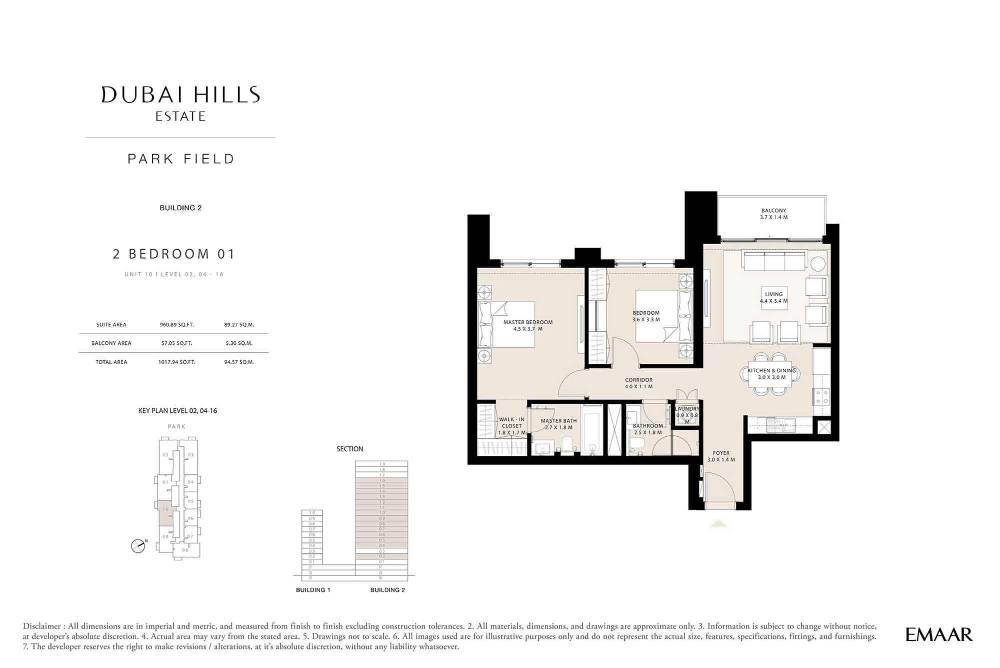 Level 02 - 16th (Type 01 - Unit 10)