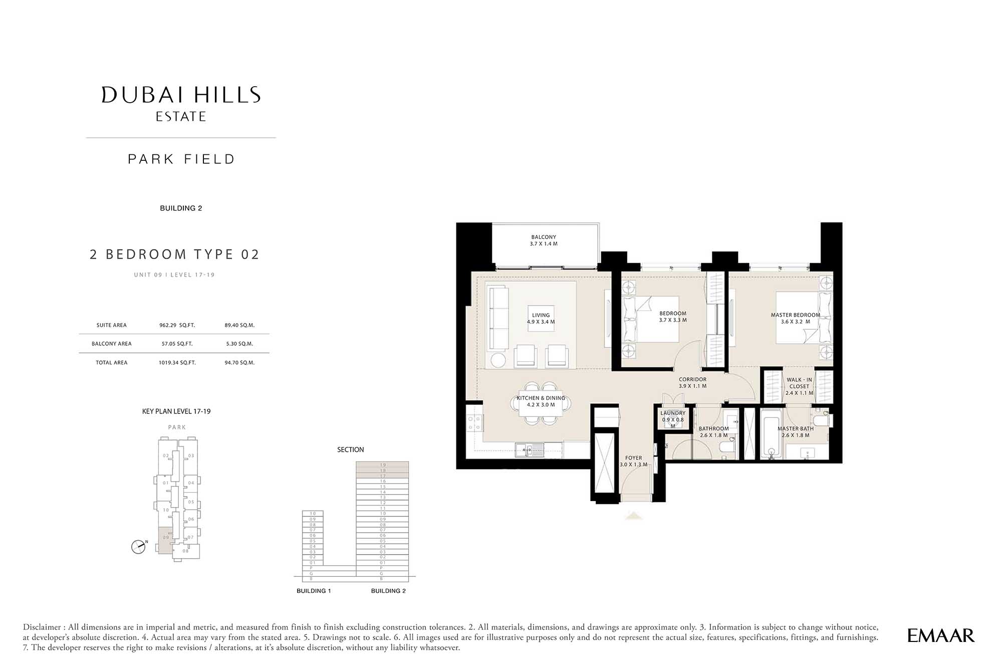 Level 17 - 19th (Type 02 - Unit 09)