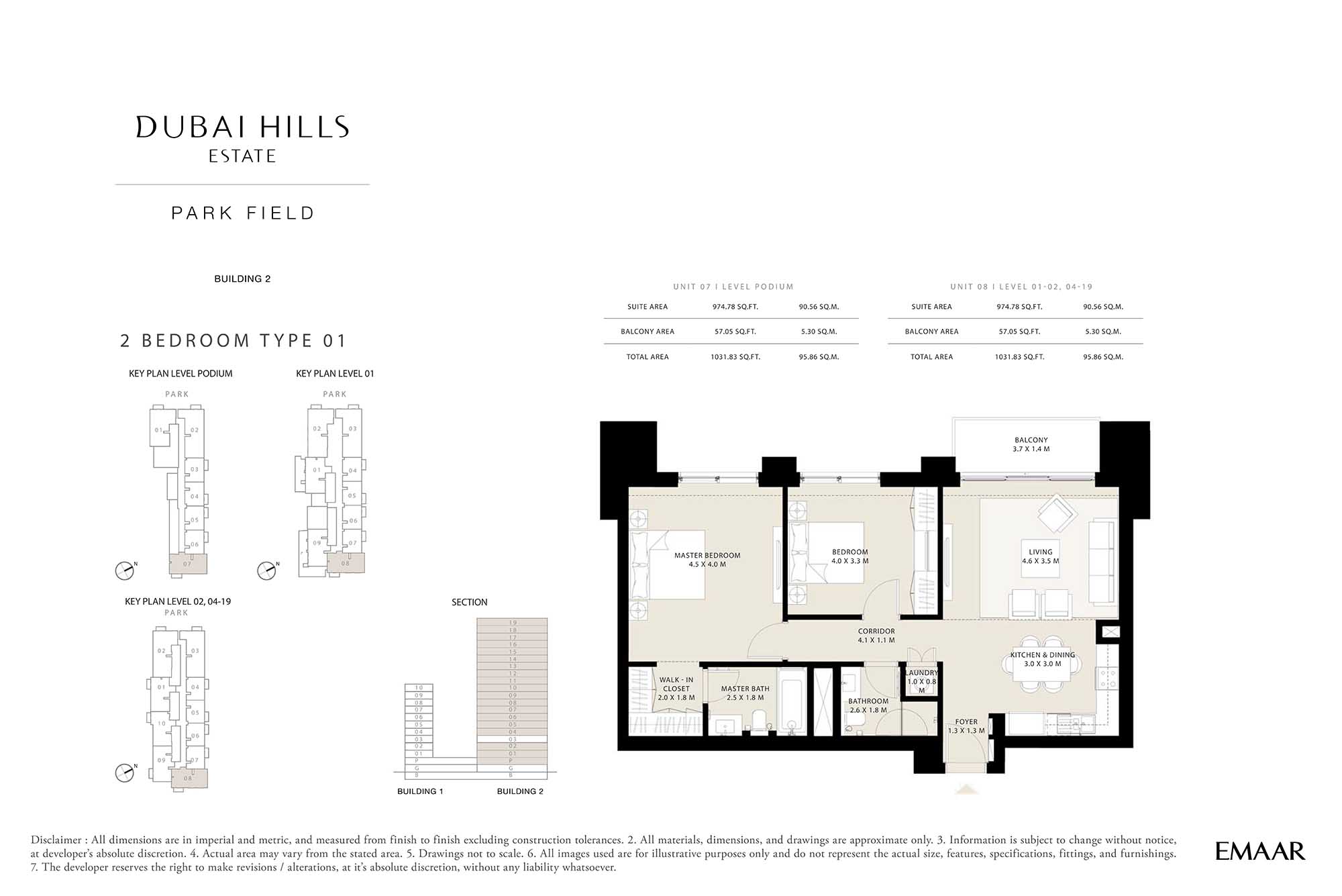 Podium Level - 19th Level (Type 01 - Unit 07 & 08)