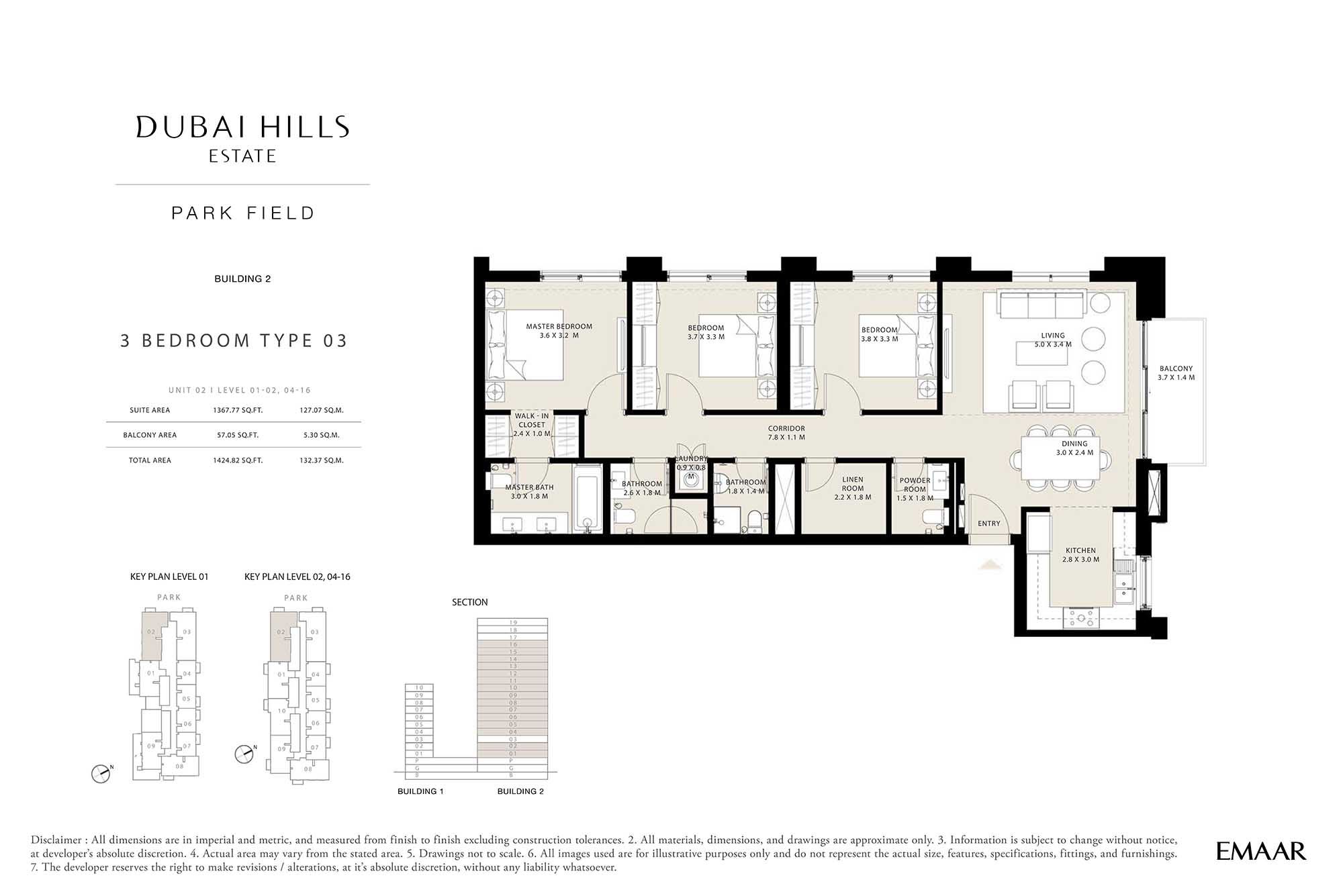 Level 01 - 16th (Type 03 - Unit 02)