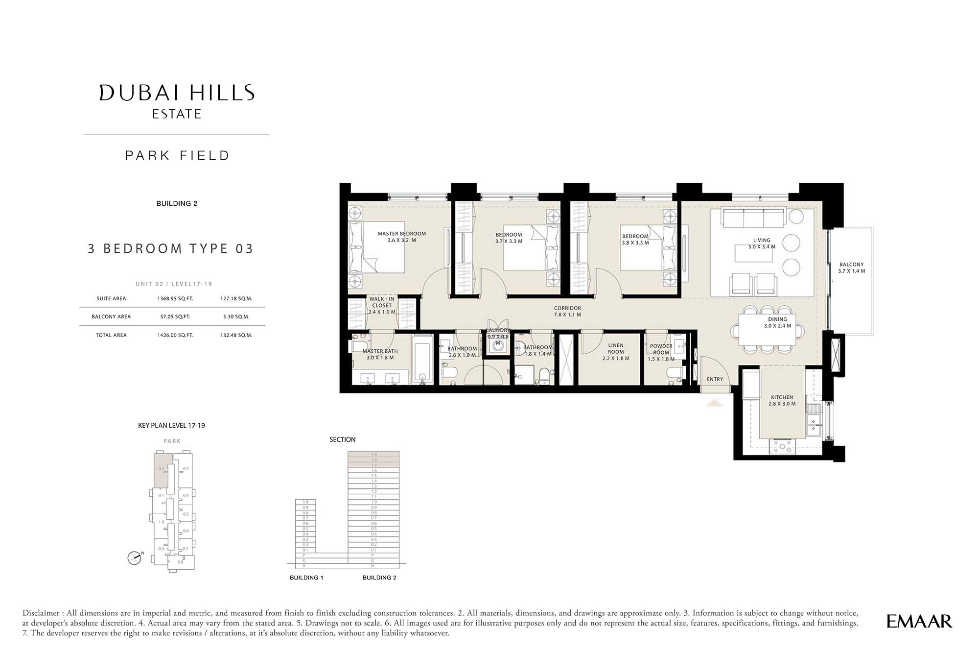 Level 17th - 19th (Type 03 - Unit 02)