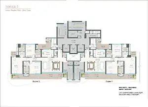Duplex 1 & 2 (25th Floor Lower)