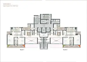 Duplex 1 & 2 (25th Floor Lower)