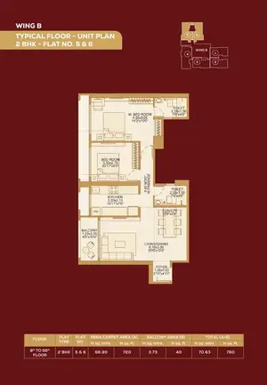 2nd To 7th Floor (Flat No. 2)