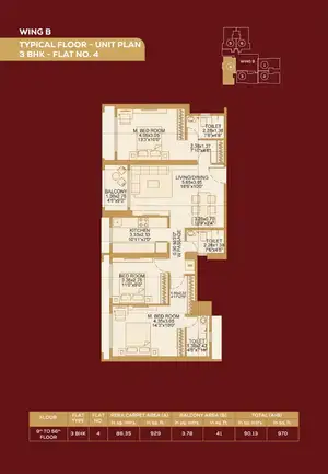 2nd To 7th Floor (Flat No. 4)