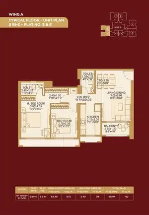2nd To 7th Floor (Flat No. 3 & 4)