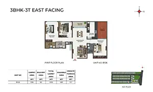 Unit A101 & A102 (North Facing)