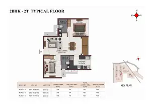 Unit No C310 - F1409 (Typical Floor)