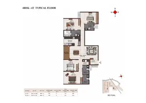 Unit No D205 - F1307 (Typical Floor)