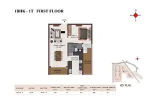 Unit No E106 (First Floor)
