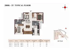 Unit No E201 - F1401 (Typical Floor)