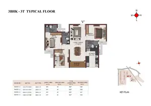 Unit No E203 - F1306 (Typical Floor)