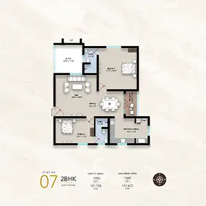 Flat No 07 (East Facing)