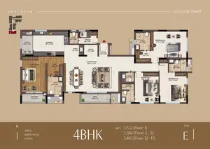 1st-13th Floor (Type A)