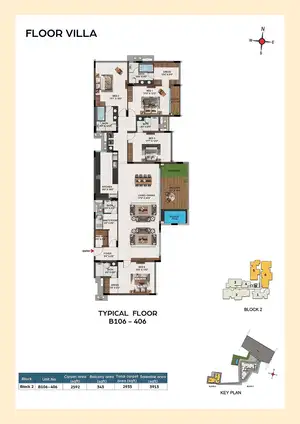 Typical Floor (Unit B102-402)