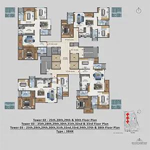 10th-13th Floor