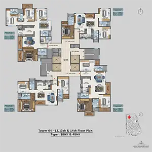 12th, 13th & 14th Floor